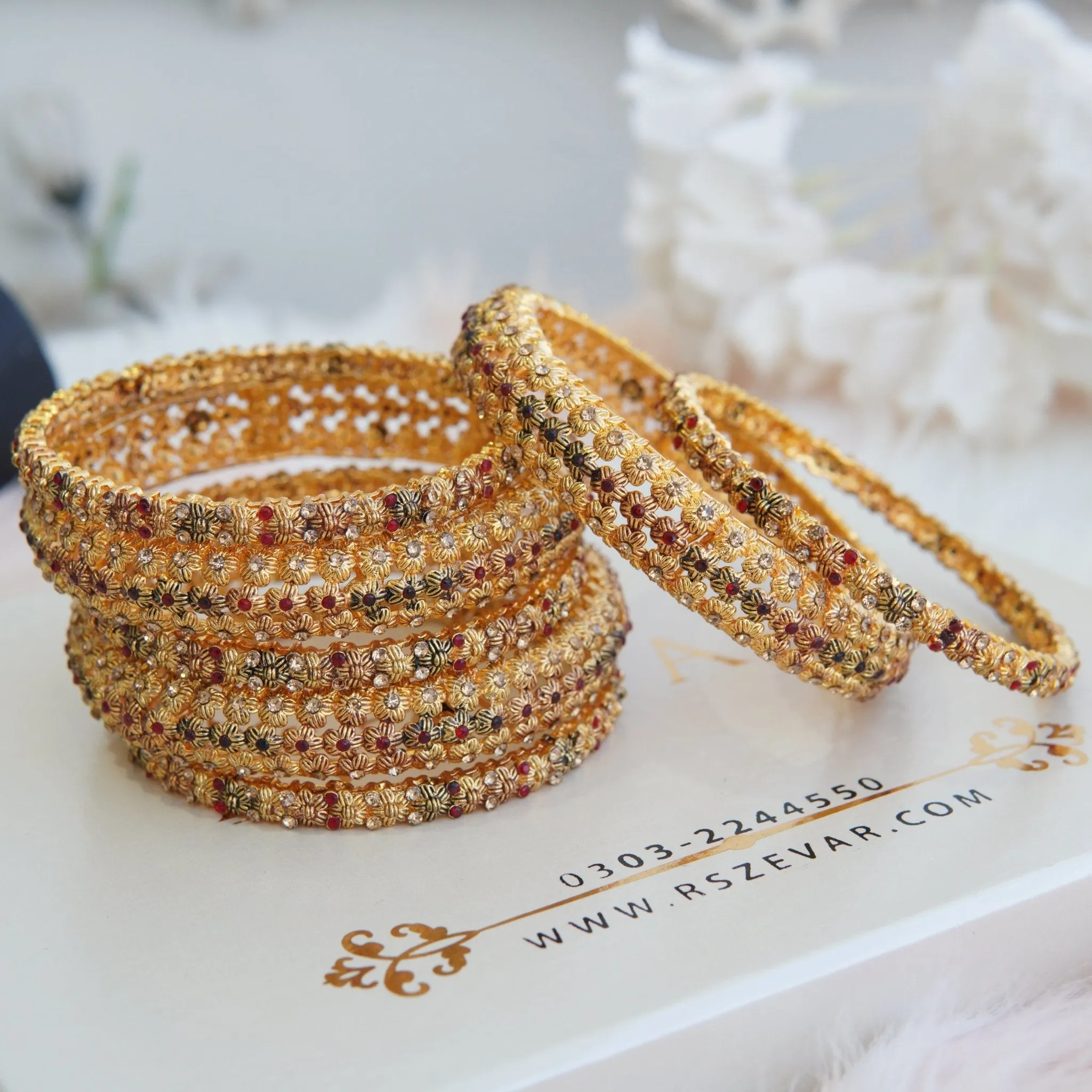 7 Pcs Churi Bangles Set