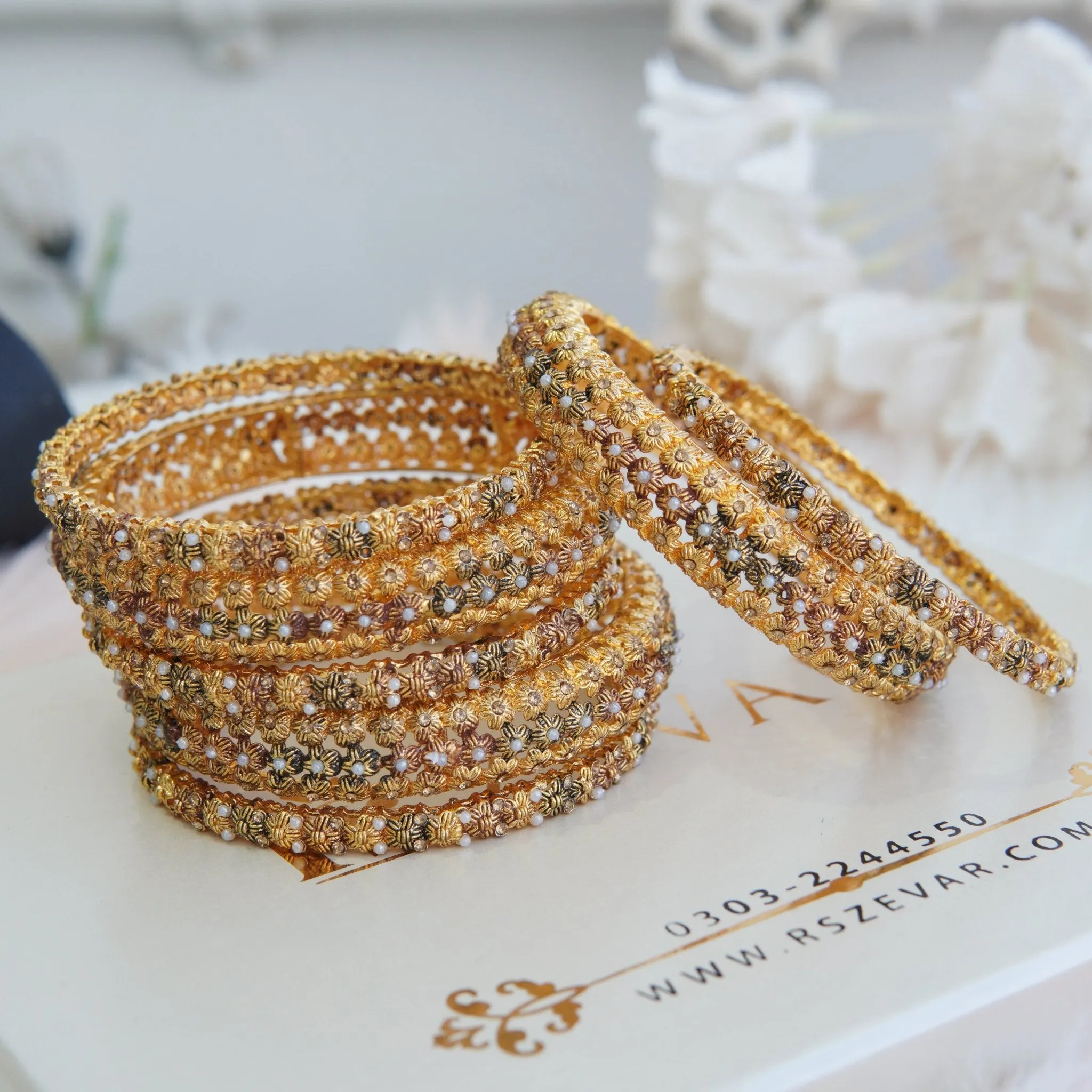 7 Pcs Churi Bangles Set