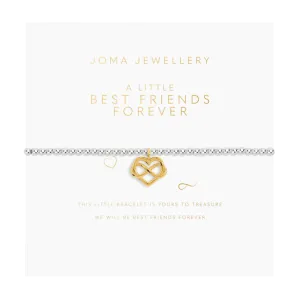 A Little Best Friend Forever Silver Gold Plated 15.5cm Bracelet C718