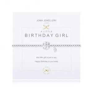 A Little Birthday Girl Crystal Bracelet 688