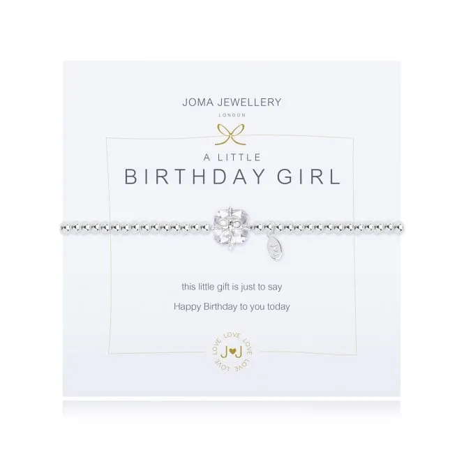 A Little Birthday Girl Crystal Bracelet 688