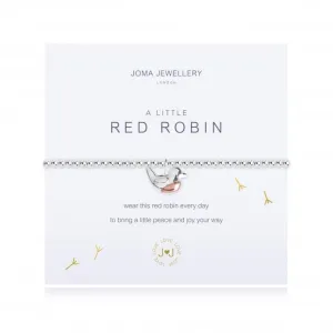 A Little Red Robin Bracelet 2659