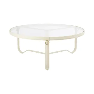 Adnet Circular Coffee Table