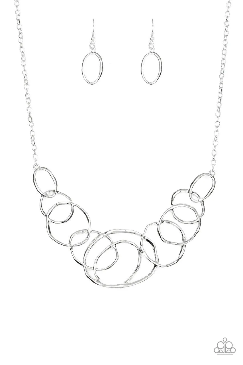 All Around Radiance Silver Paparazzi Necklace