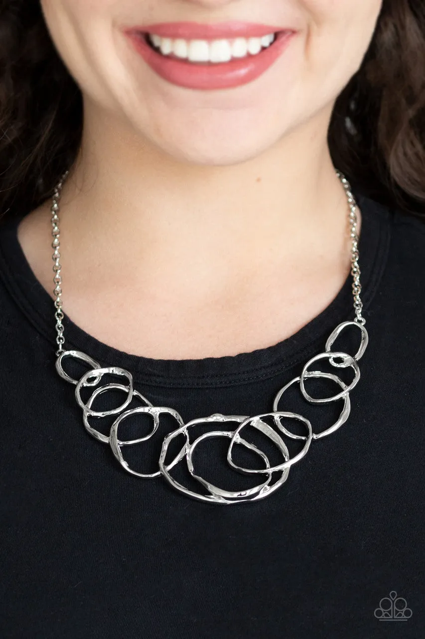 All Around Radiance Silver Paparazzi Necklace