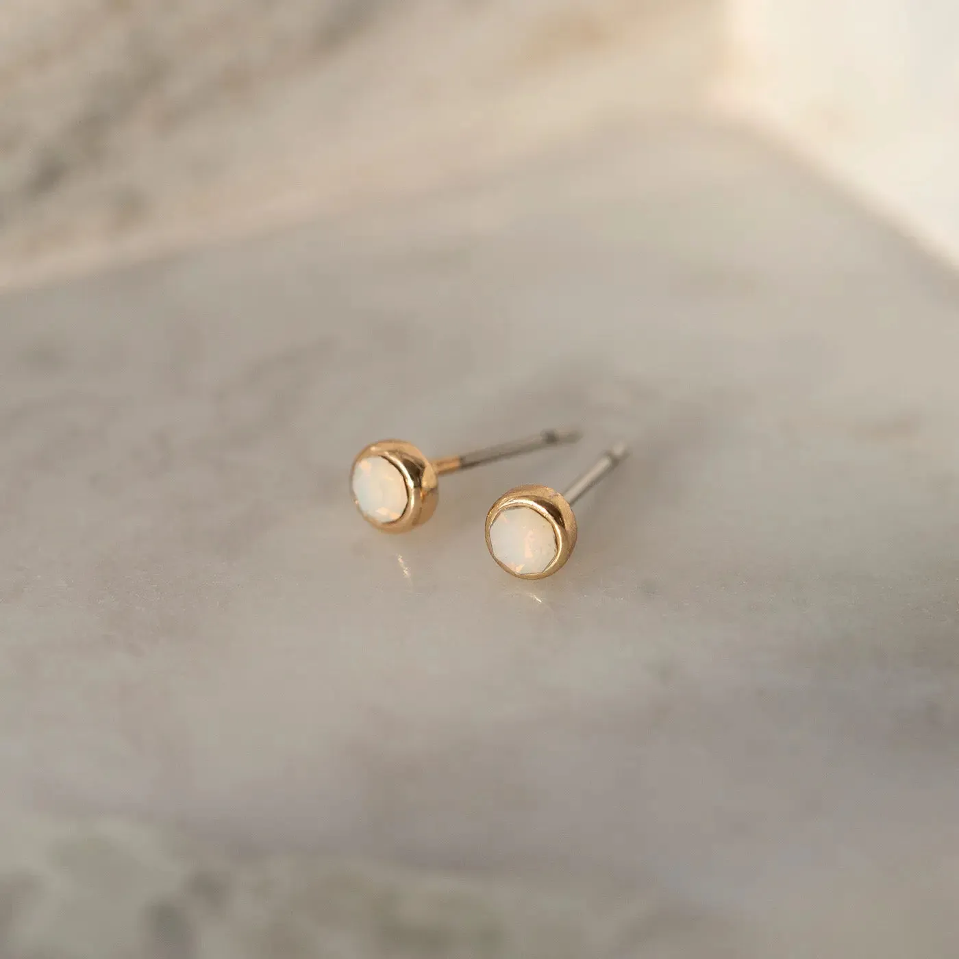 Amelia - Crystal Mini Stud Earrings