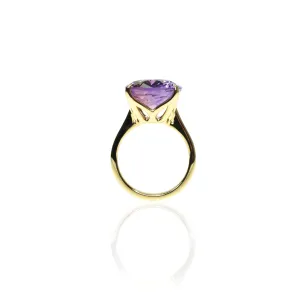 Amethyst Cocktail Ring