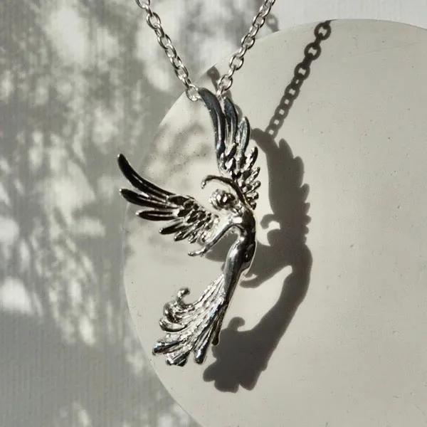 Angel of Grace Silver Necklace by Joy Everley