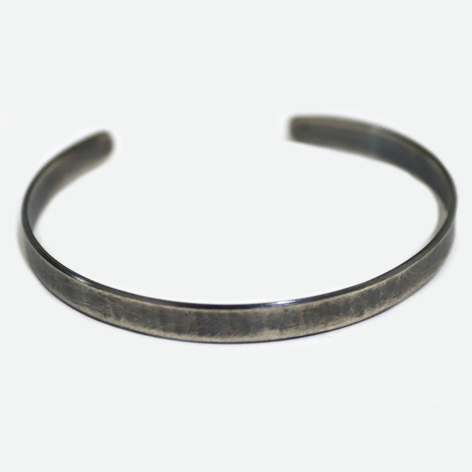 Antiqued Finish Plain Cuff Bracelet