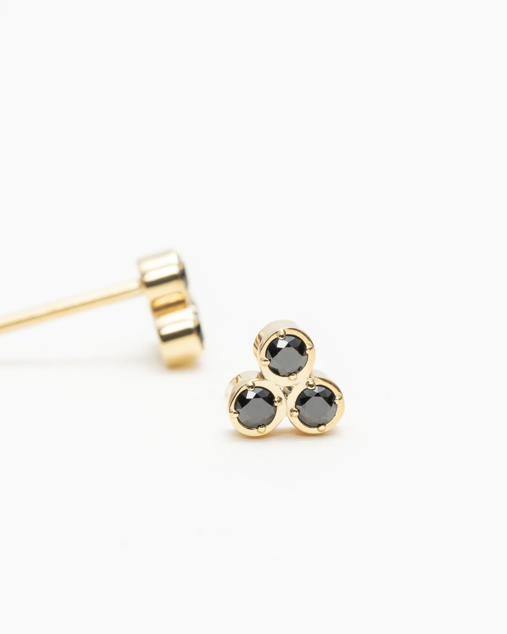 Aster Black Onyx Studs