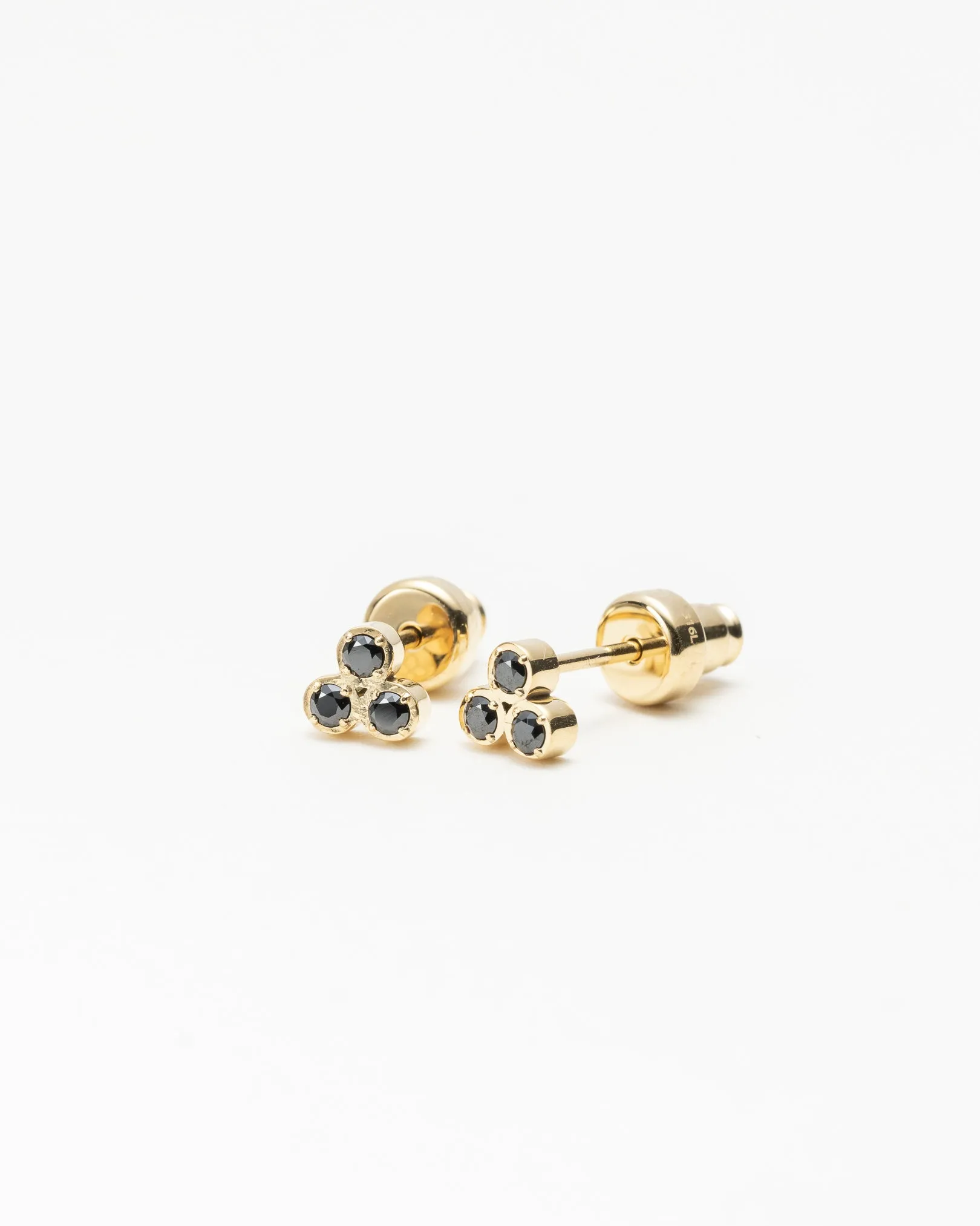 Aster Black Onyx Studs