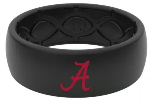 Black Alabama Groove Ring