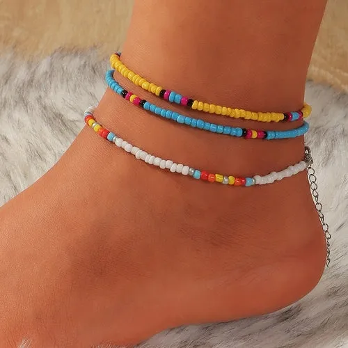 Bohemian Beach Ankle Bracelet | Ankle Jewelry Foot Bracelet | Anklets