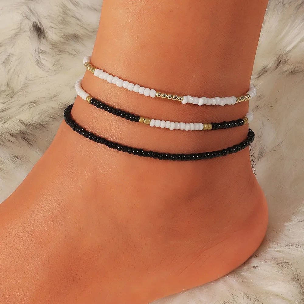 Bohemian Beach Ankle Bracelet | Ankle Jewelry Foot Bracelet | Anklets