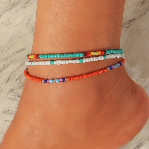 Bohemian Beach Ankle Bracelet | Ankle Jewelry Foot Bracelet | Anklets