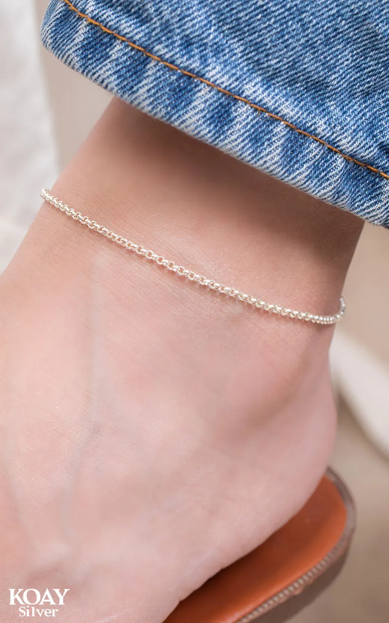 Bubbles Chain Anklet