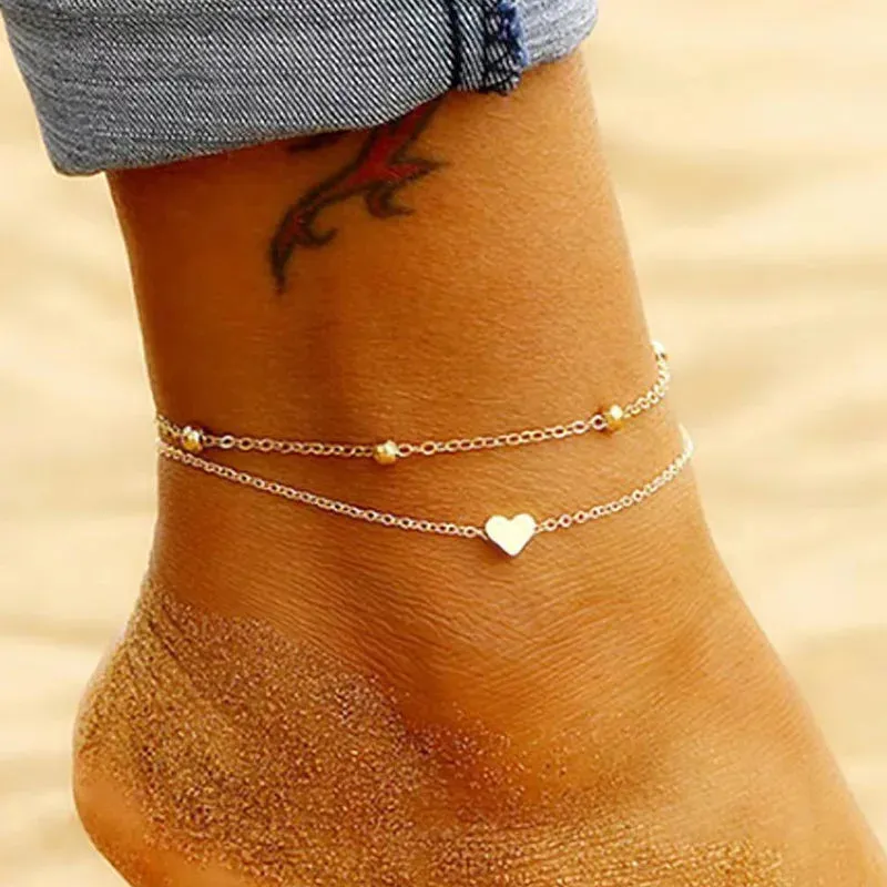 Chic Butterfly Anklet for Women - Bohemian Beach Barefoot Bracelet & Ankle Jewelry