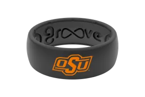 College Oklahoma State Black & Color Ring