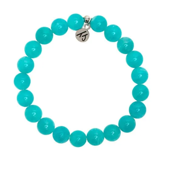 Defining Bracelet- Soothing Bracelet with Aqua Amazonite Gemstones