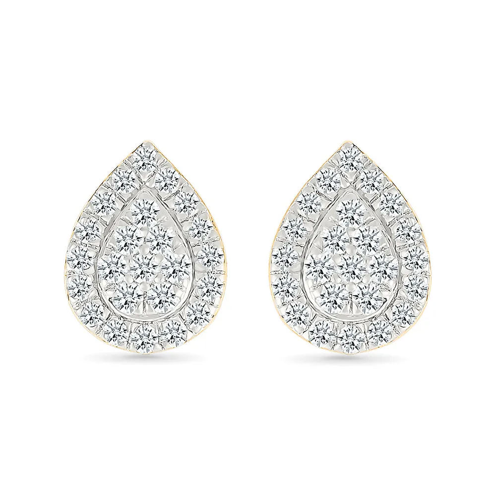 Elegant Pear Earring