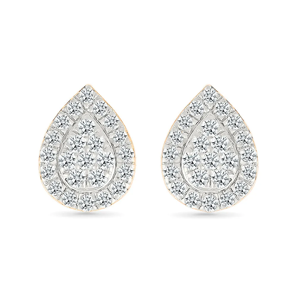 Elegant Pear Earring