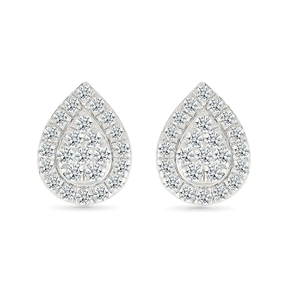 Elegant Pear Earring