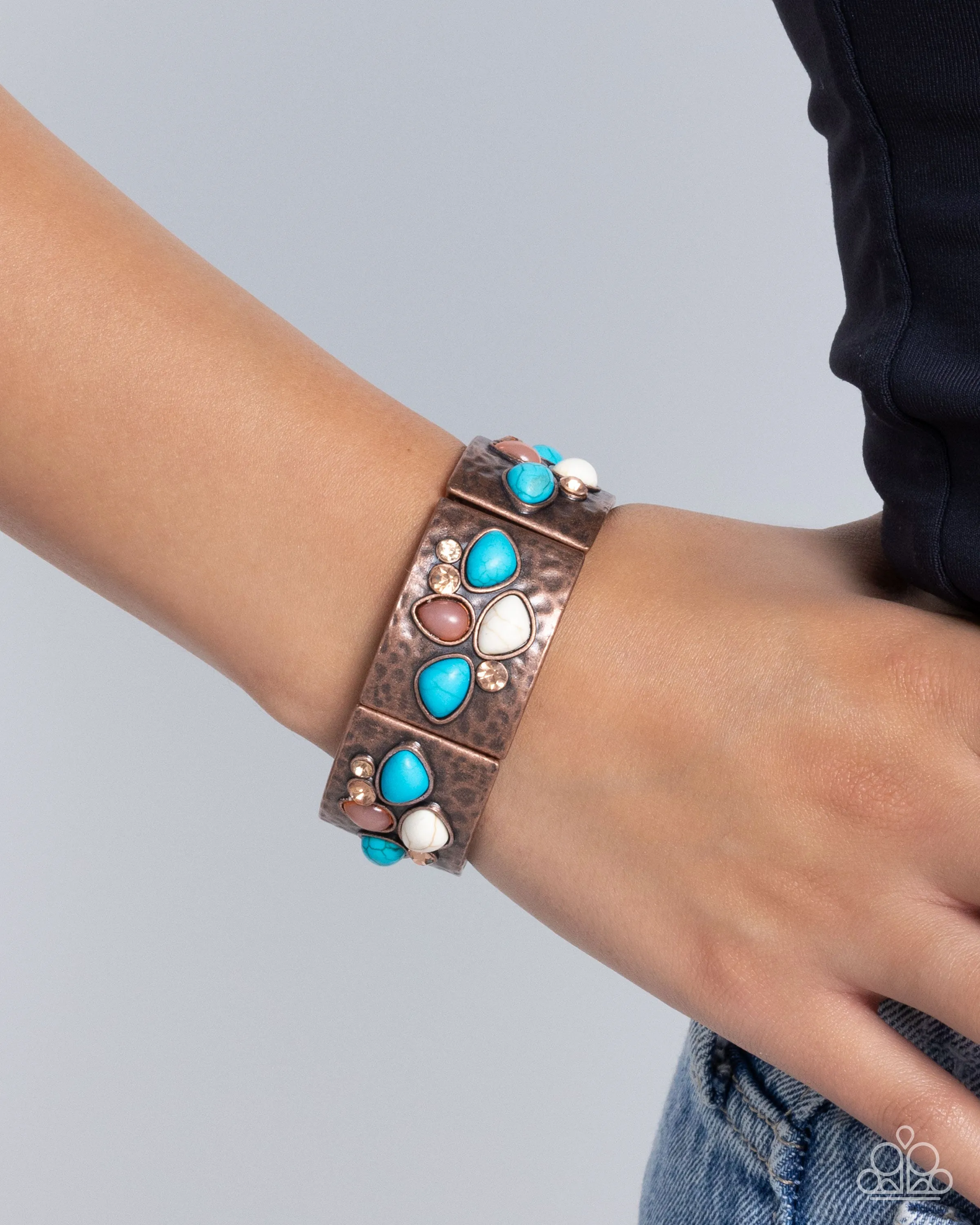 Folksy Fame - Copper Bracelet