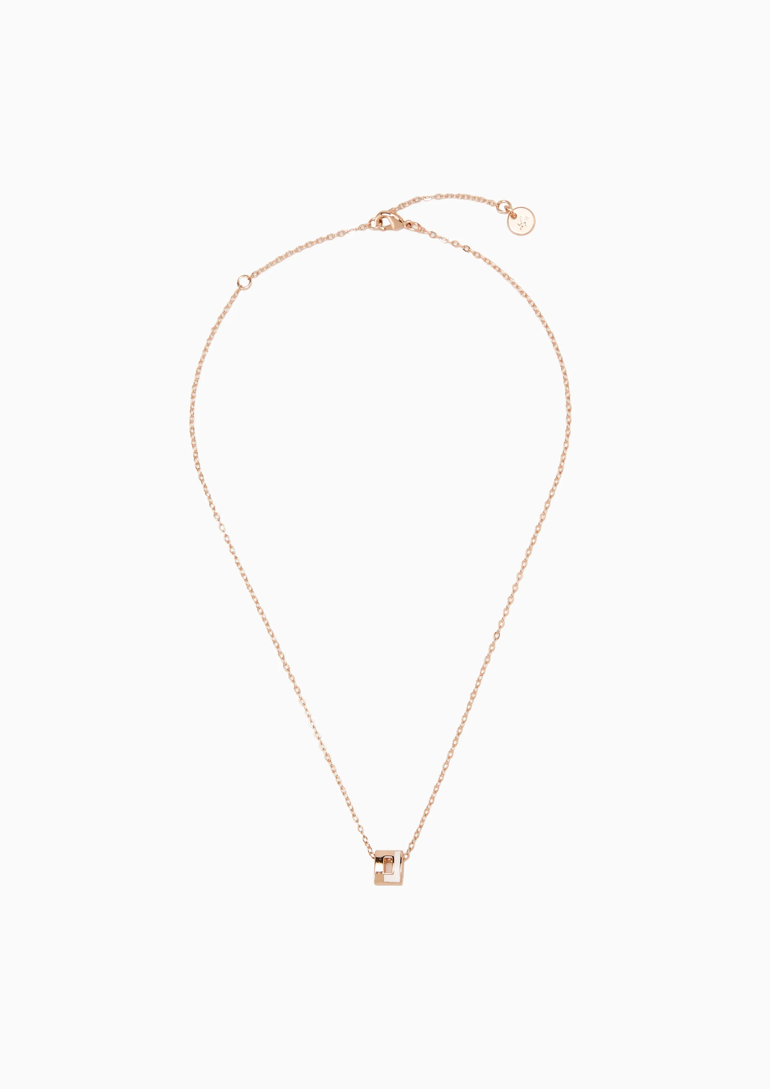 Gemma Necklace Rose Gold