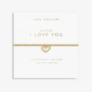 Golden Glow A Little I Love You Gold 17.5cm Bracelet 5949