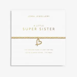 Golden Glow A Little Super Sister Gold 17.5cm Bracelet 5948