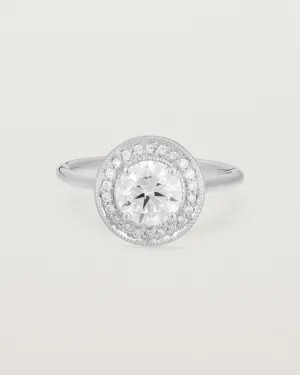 Imogen Halo Ring | Laboratory Grown Diamonds