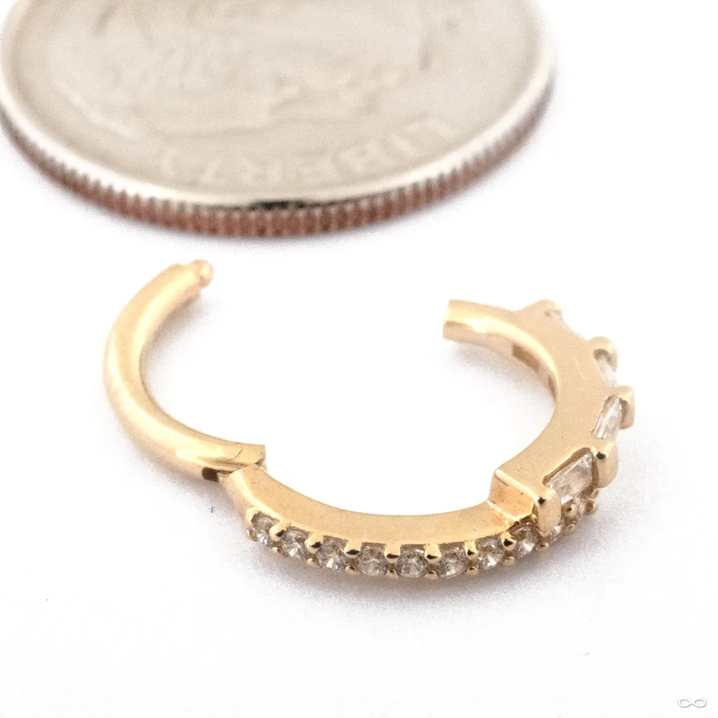 In Reverse Clicker in Gold from Buddha Jewelry