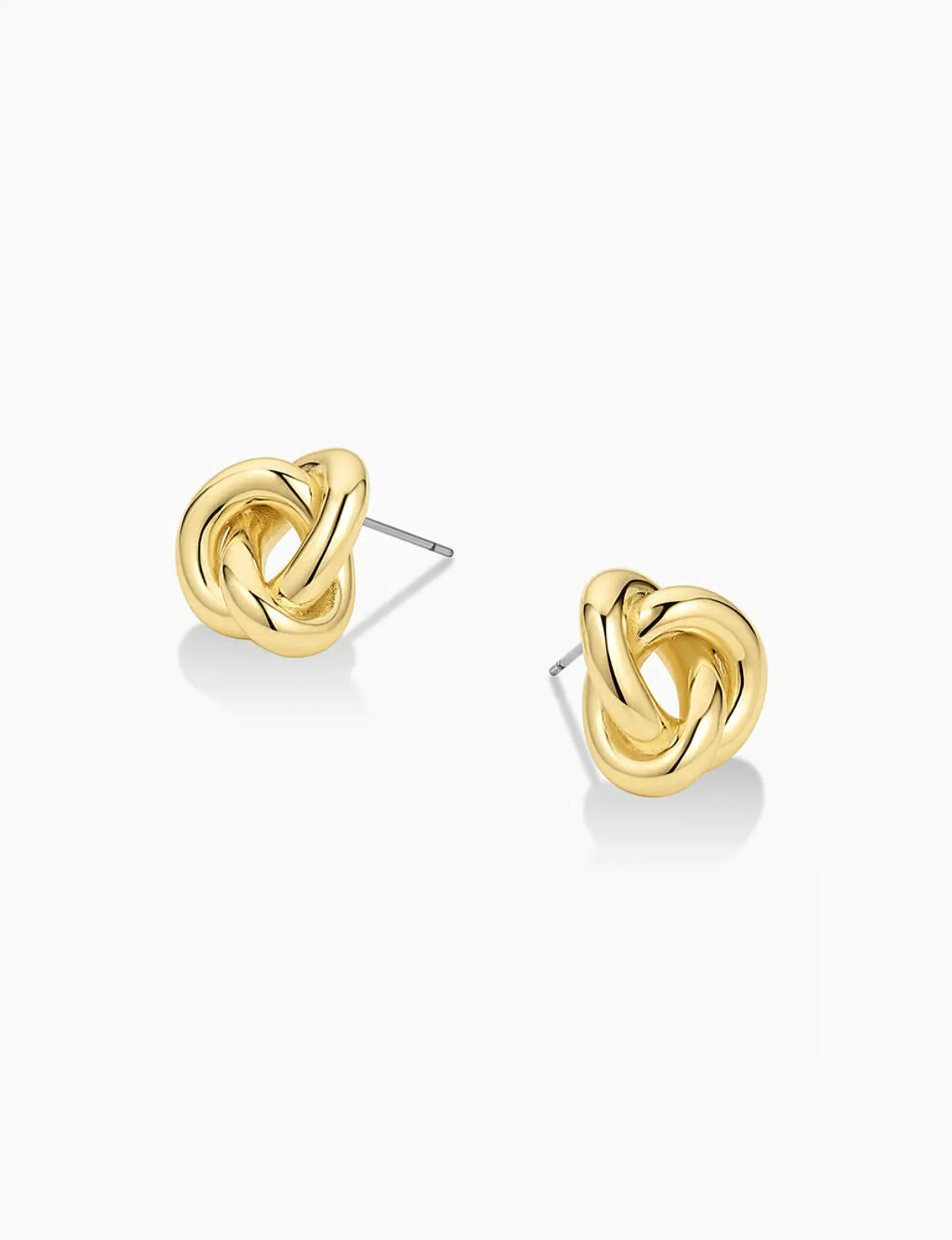 Infinity Knot Studs, Gold