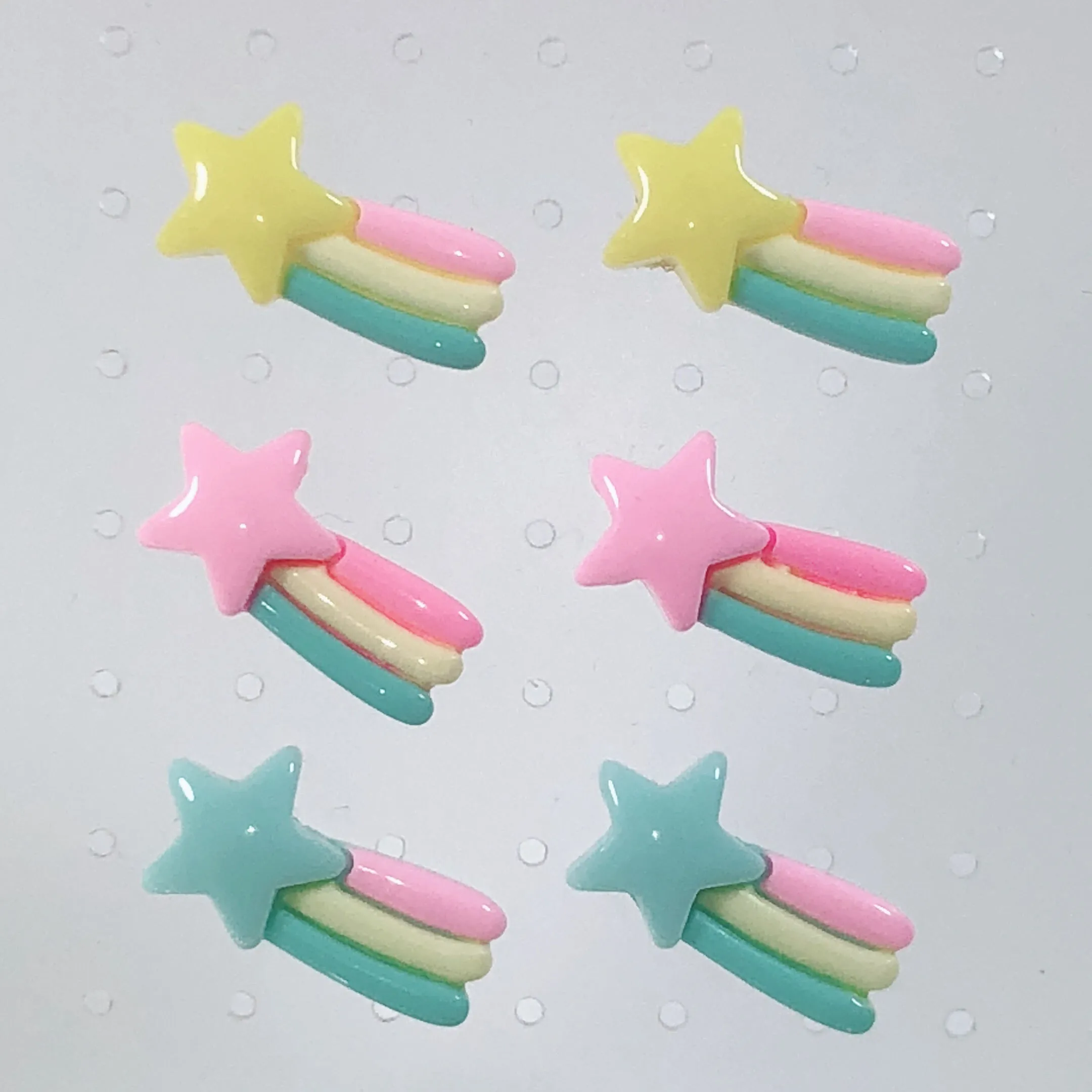 Instant Shipping! Shooting Star Earrings (3 Colors)