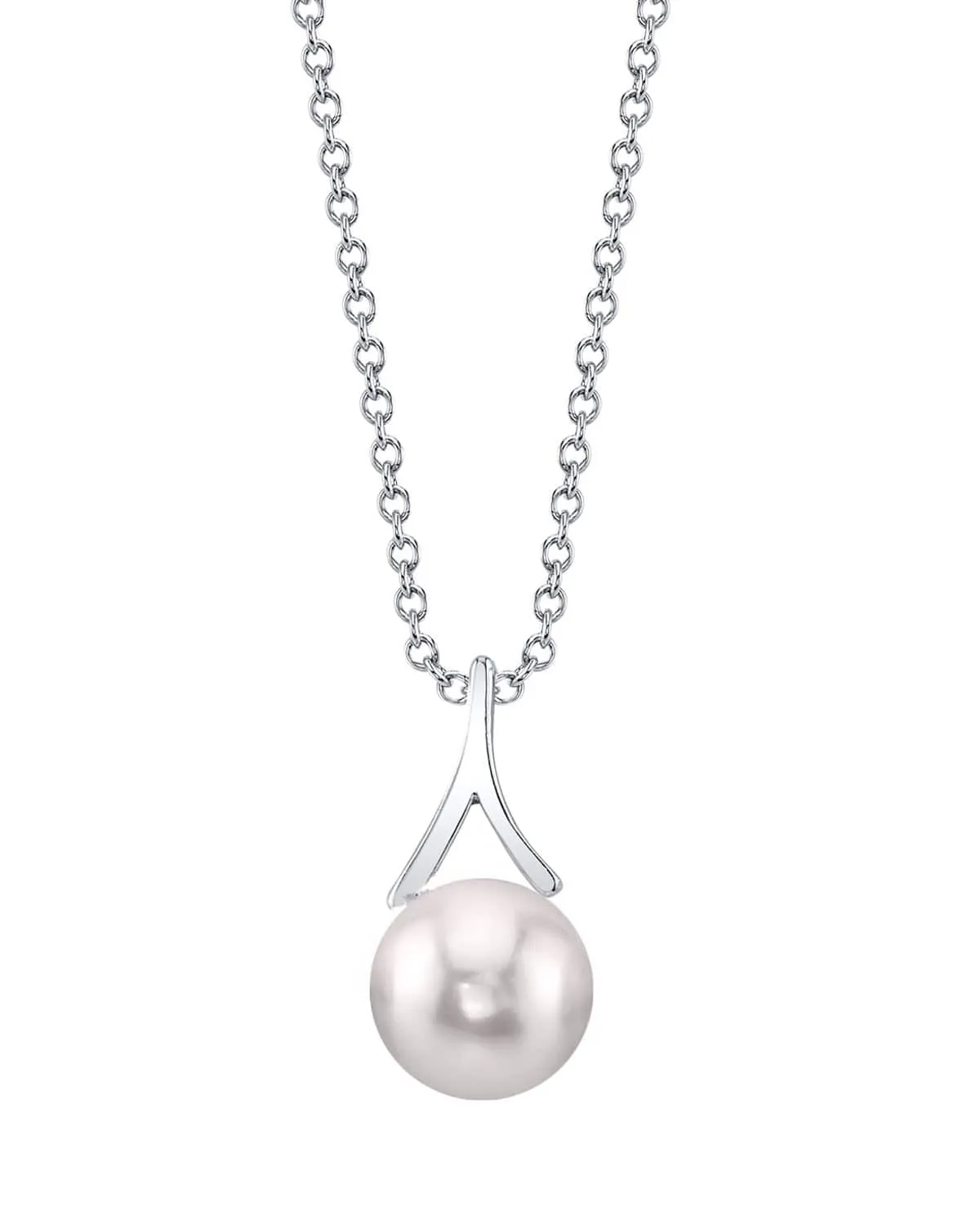 Japanese Akoya Pearl Wren Pendant