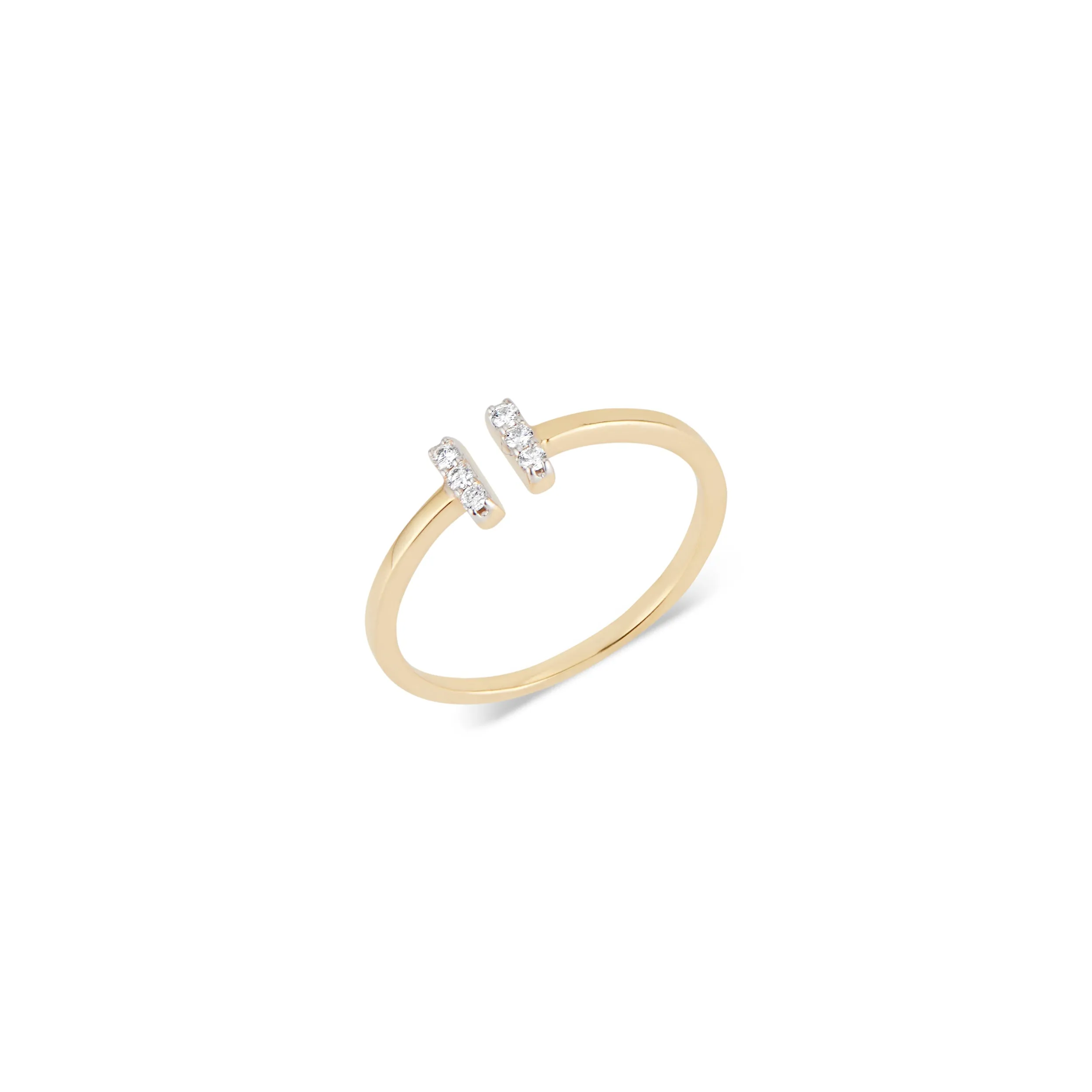 Kellie, Diamond Bar Ring