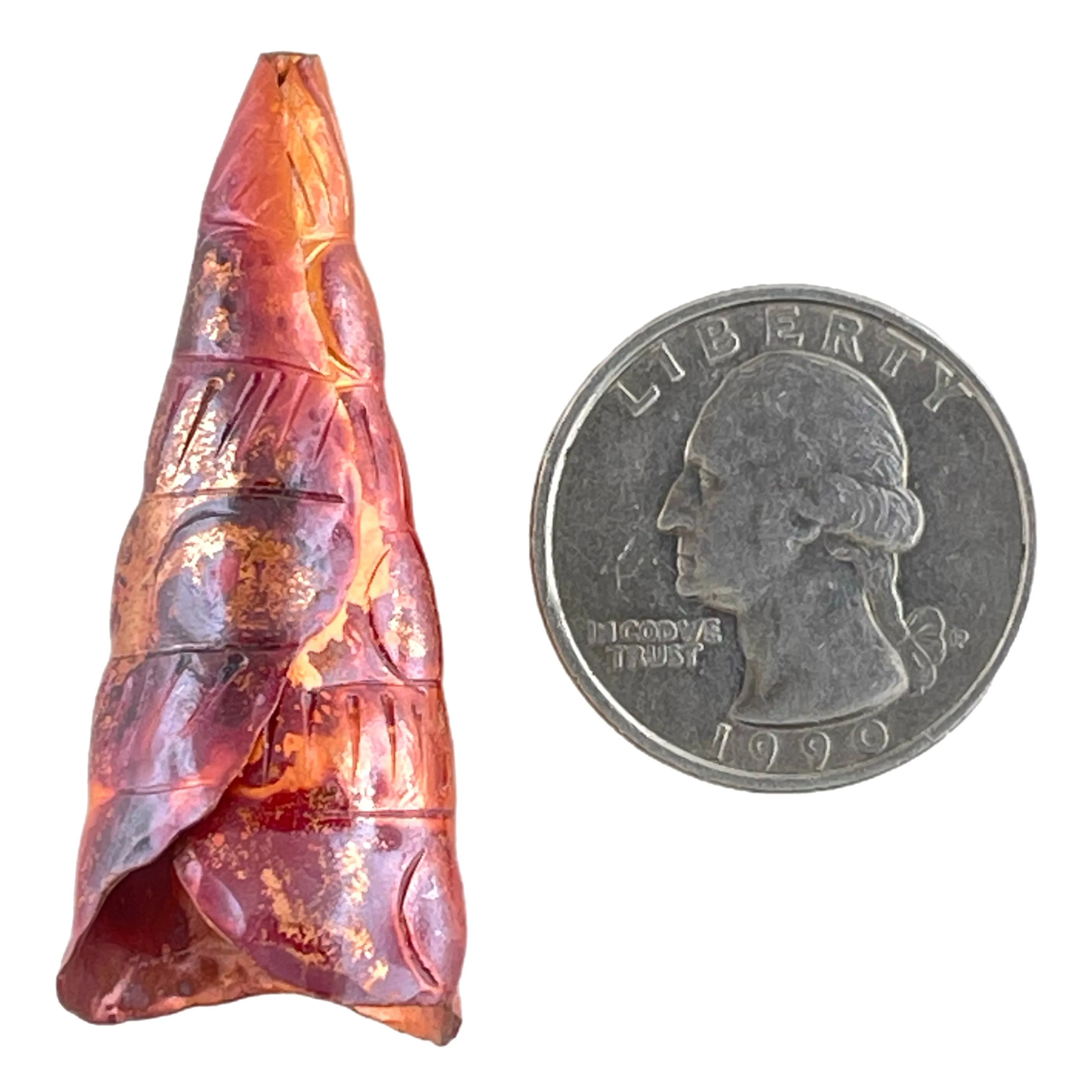 Large Folded Copper Cone End