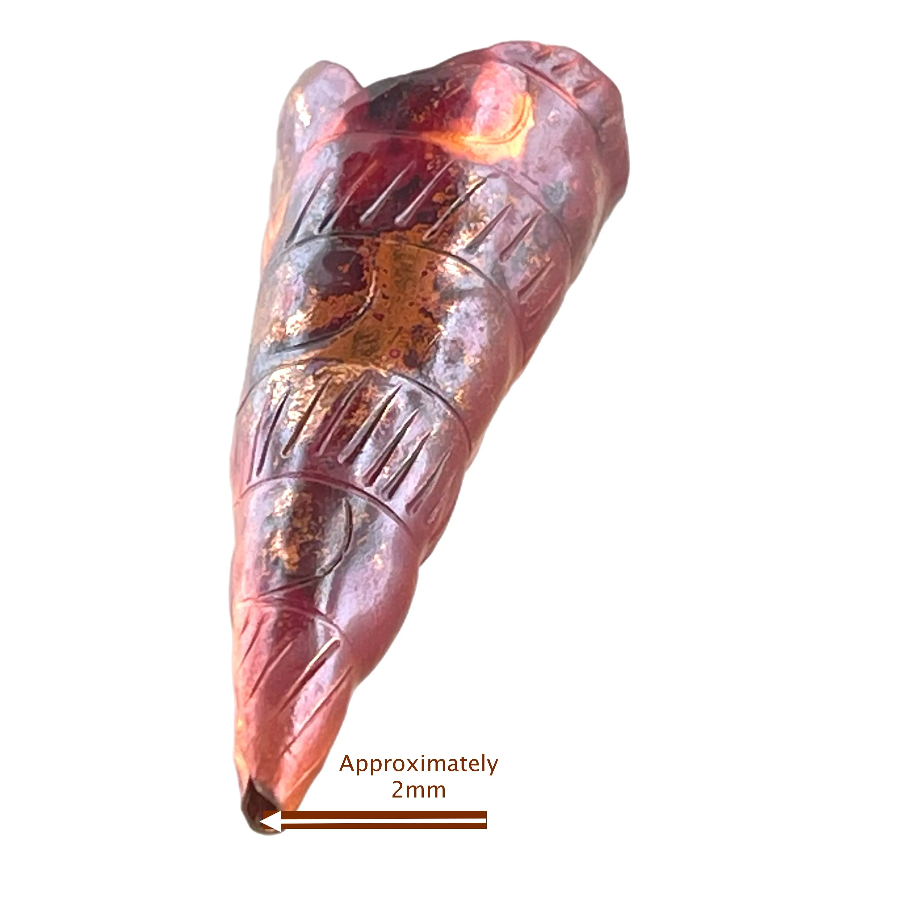 Large Folded Copper Cone End