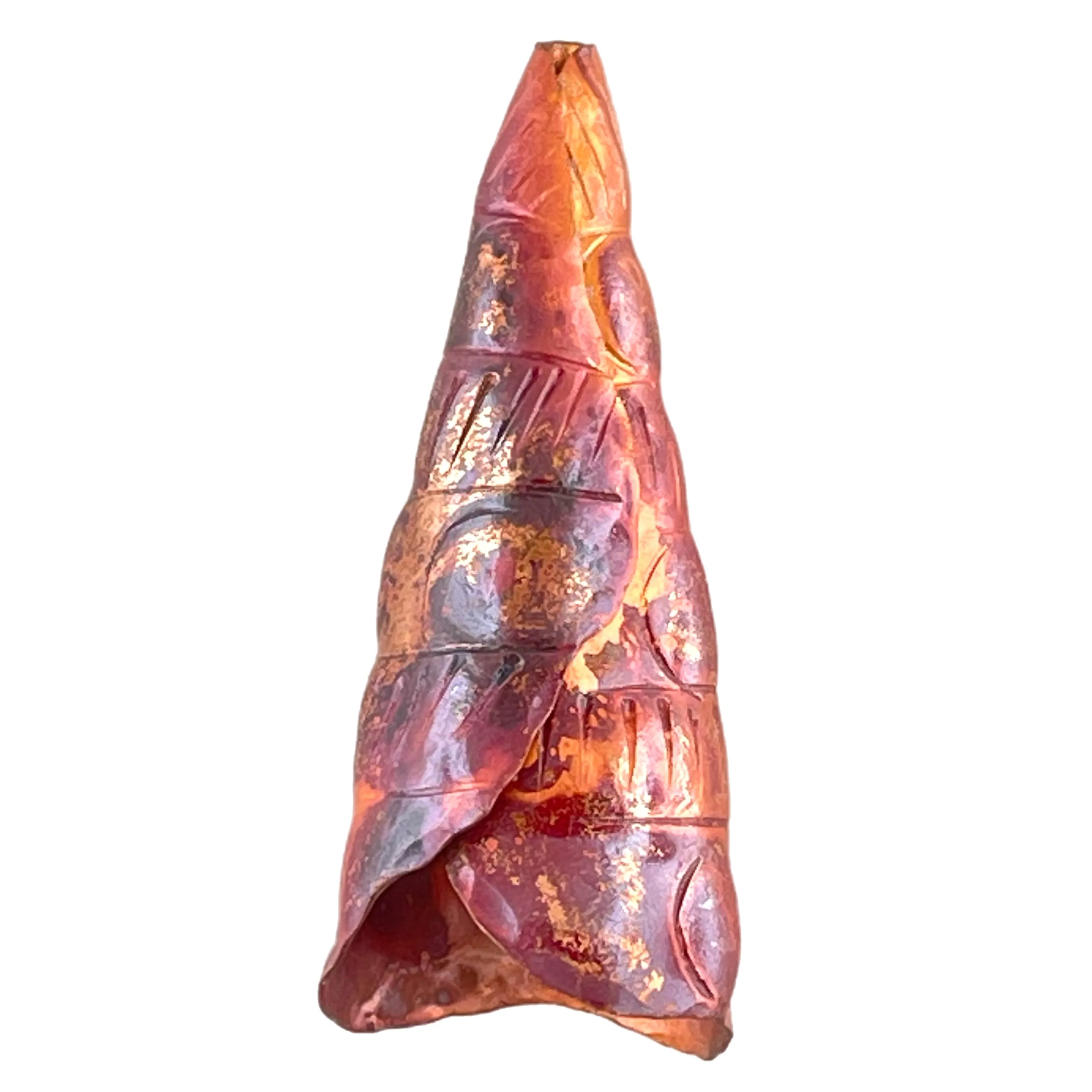 Large Folded Copper Cone End