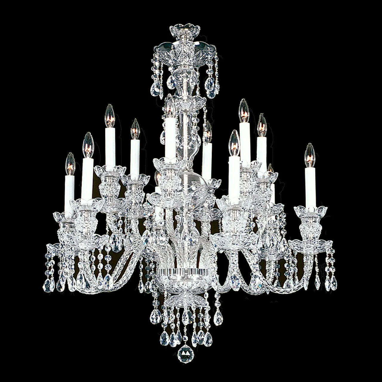 Medium Durham - 12 Light Chandelier - 26" x 35"