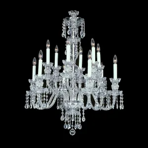 Medium Durham - 12 Light Chandelier - 26" x 35"