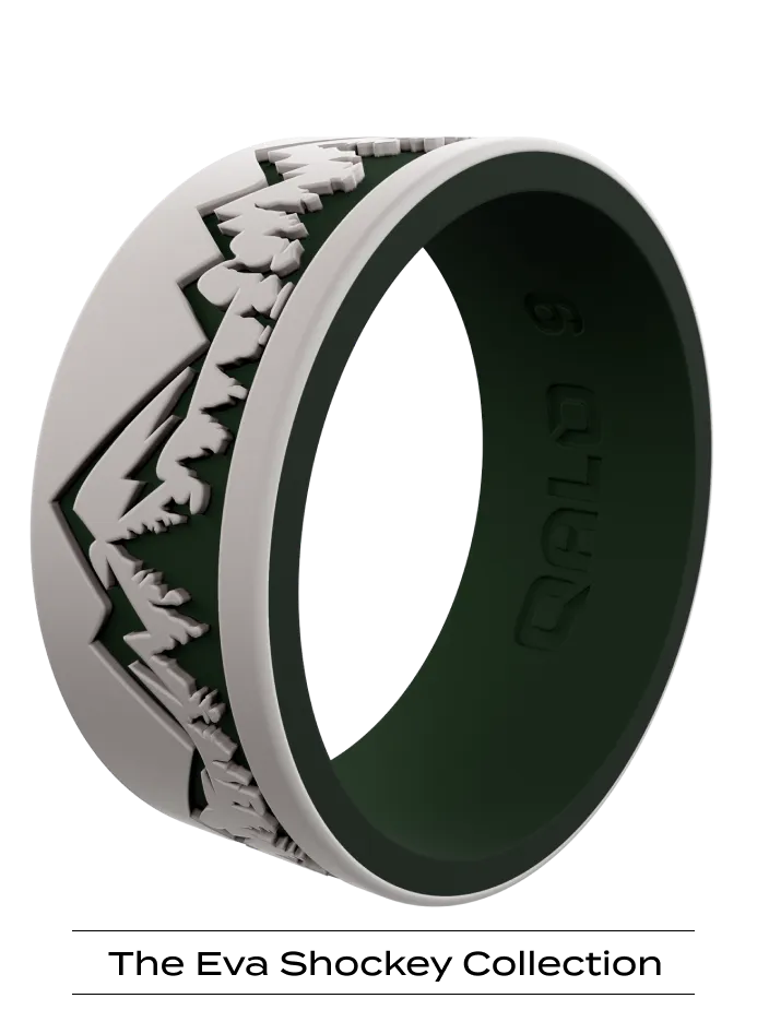 Men's Ridgeline Silicone Ring