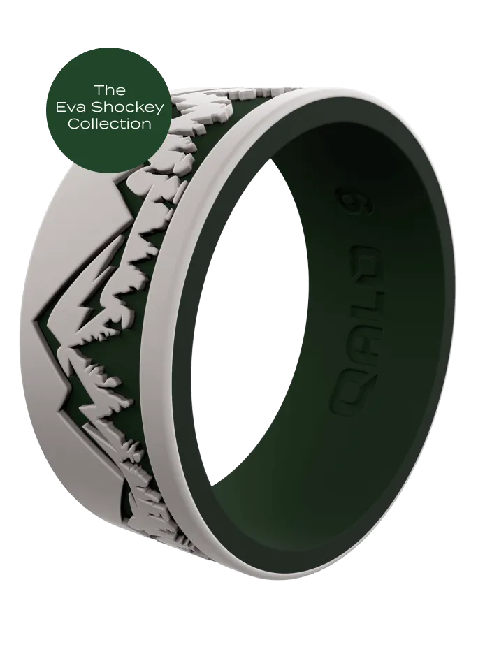 Men's Ridgeline Silicone Ring