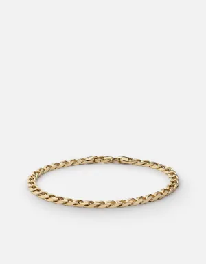 Miansai Gold 4mm Cuban Chain Bracelet