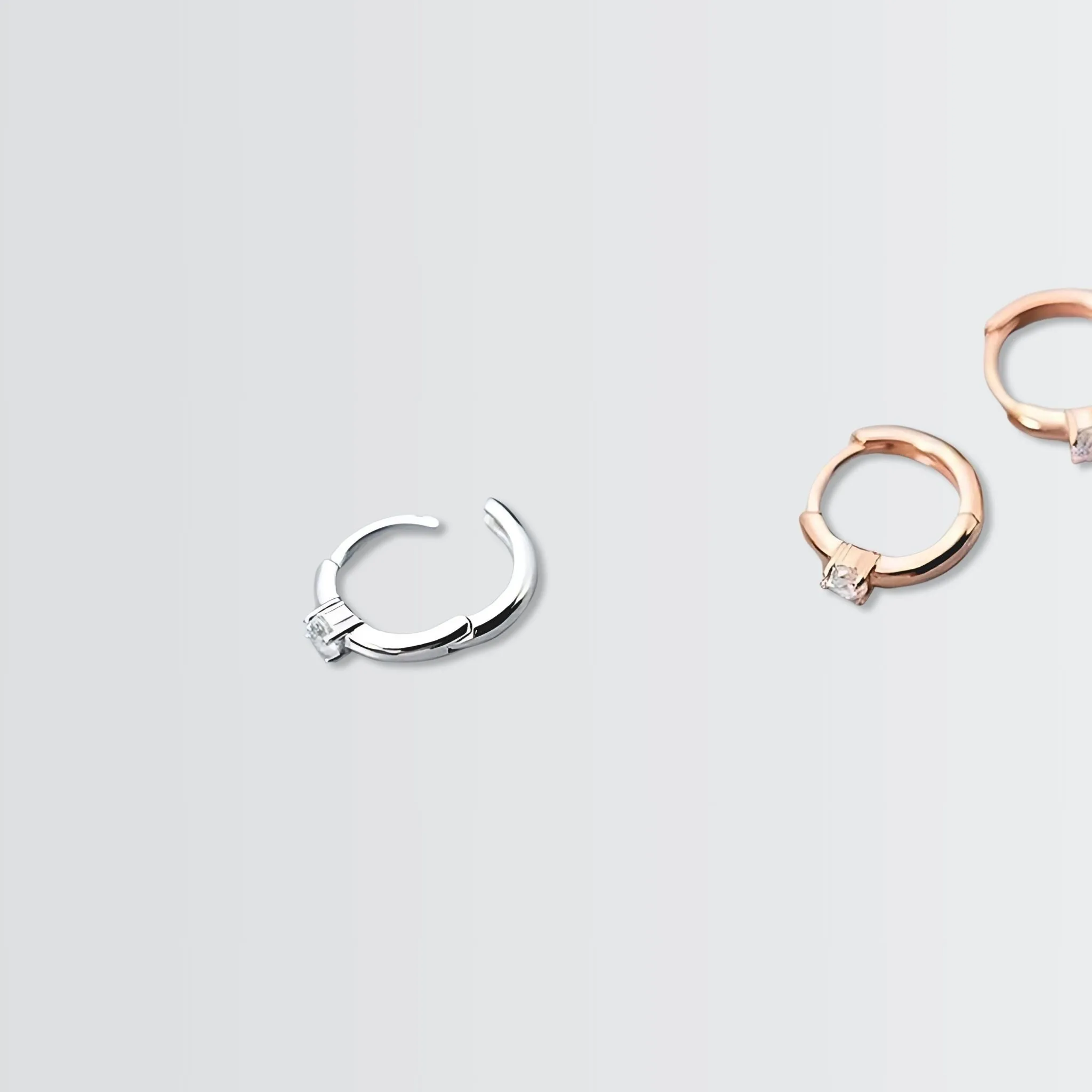 Miniature Rings Mini Hoops