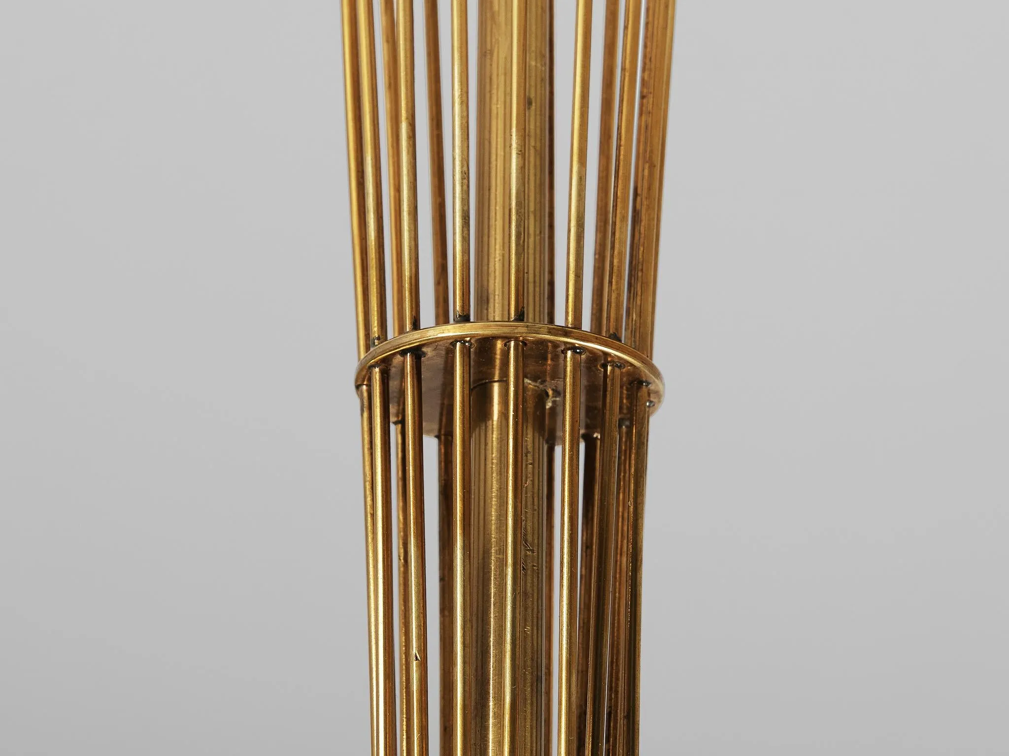 Paavo Tynell for Idman Chandelier in Brass