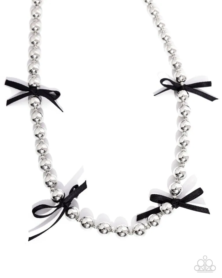 Paparazzi Necklace ~ Elegant Event - Black