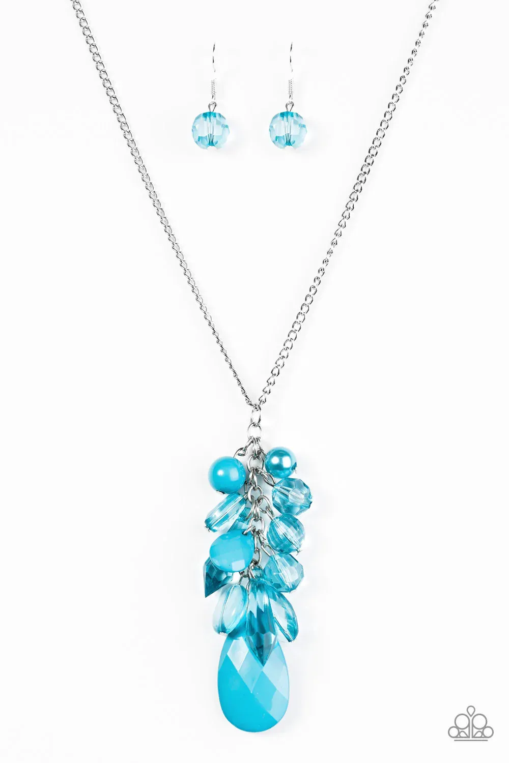 Paparazzi Necklace ~ Keepin It Colorful - Blue