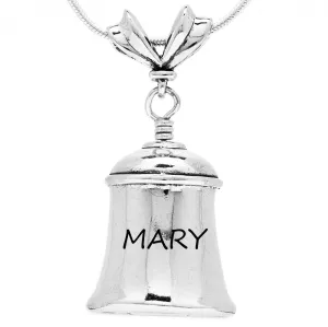 Personalized Classic Bell Pendant