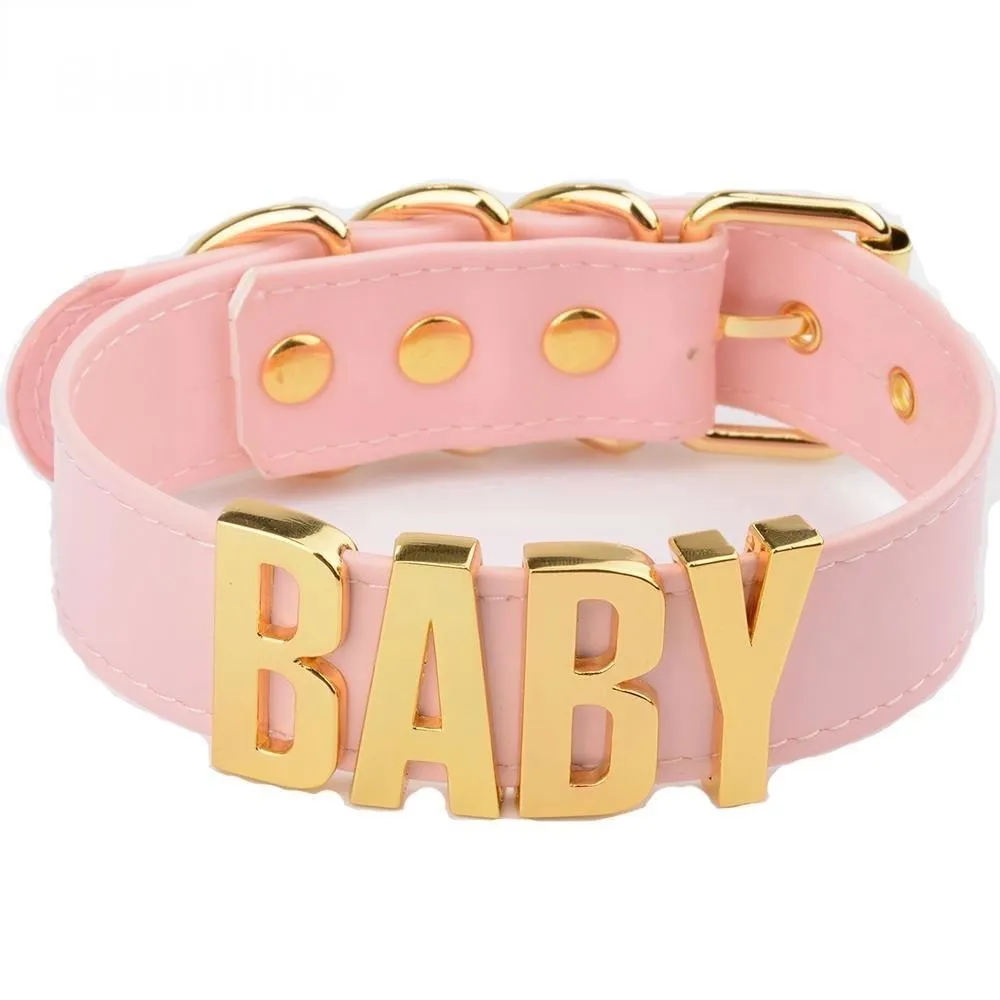 Pink Gold Baby Choker